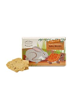 Two By Two - The Hare & The Tortoise Toffee Biscuits  - 12 x 100g