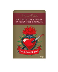 FRIDA KAHLO - Frida Kahlo Oat Milk Chocolate With Salted Caramel Gift Bar - 8 x 175g