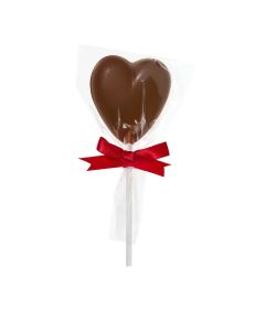 Cocoba - Milk Chocolate Heart Lollipop - 24 x 30g