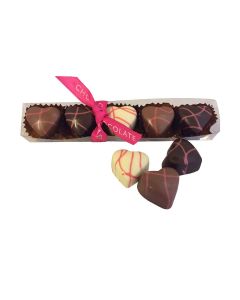 Chocolate Craft - Salted Caramel Filled Heart Chocolates - 8 x 75g