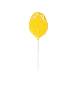 Natural Candy Shop - Lemon Shaped Lollipop - 24 x 65g