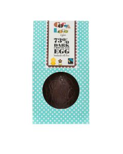 Cocoa Loco - Fairtrade & Organic 72% Dark Chocolate Easter Egg - 6 x 225g