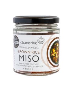 Clearspring - Brown Rice Miso Soup in Jar (Unpasteurised) - 6 x 150g