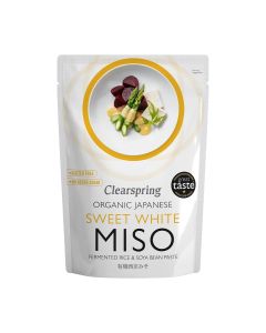 Clearspring - Organic Sweet White Miso - Pouch - 6 x 250g