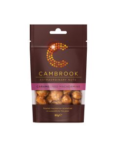 Cambrook - Caramelised Macadamias  - 9 x 70g