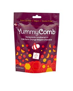 Yummycomb - 70% Dark Orange Chocolate Pouch - 6 x 100g