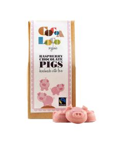 Cocoa Loco - Raspberry Chocolate Pigs - 6 x 100g