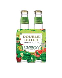 Double Dutch - Cucumber & Watermelon Bottles - 6 x (4 x 200ml)