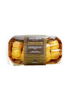 Diforti - Cannoncini Sfoglia Hazelnut Chocolate - 6 x 150g