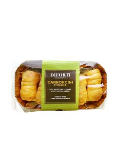 Diforti - Cannoncini Sfoglia Pistachio - 6 x 150g