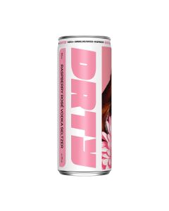 DRTY Drinks - Raspberry Rosé Vodka Seltzer 4% Abv - 12 x 330ml