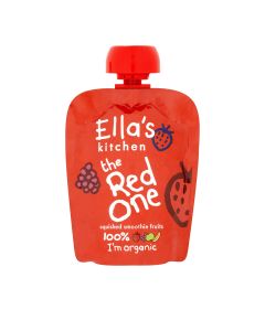 Ella's Kitchen - Smoothie Fruit The Red One - 12 x 90g