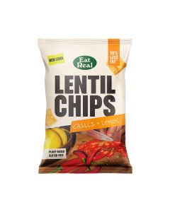 Eat Real - REALEST Chilli & Lemon Lentil Chips - 10 x 95g