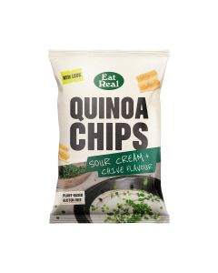 Eat Real - REALEST Sour Cream & Chive Quinoa Chips - 10 x 90g