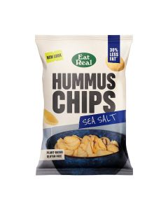 Eat Real - REALEST Sea Salt Hummus Chips - 10 x 110g