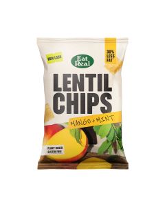 Eat Real - REALEST Mint & Mango Infused Lentil Chips - 10 x 95g