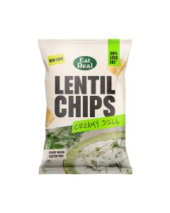 Eat Real - REALEST Creamy Dill Lentil Chips - 10 x 95g