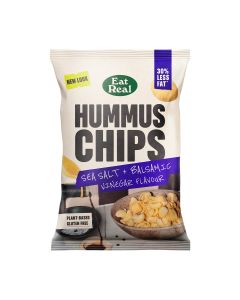 Eat Real - REALEST Sea Salt & Balsamic Vinegar Hummus Chips - 10 x 110g