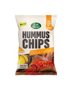 Eat Real - REALEST Chilli & Lemon Hummus Chips - 10 x 110g