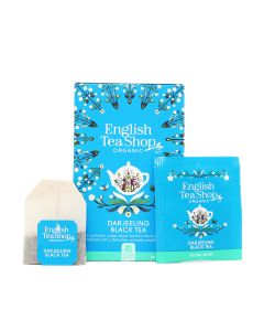 English Tea Shop - Organic Darjeeling Black Tea - 6 x 20g