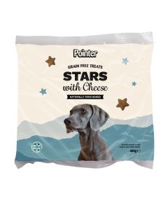 Pointer - Grain Free Cheesy Stars - 6 x 400g