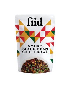 fiid - Smoky Black Bean Chilli   - 8 x 275g