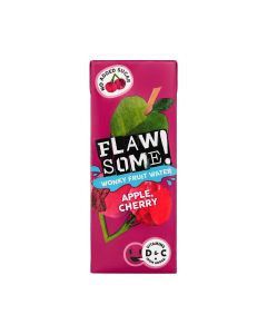 Flawsome! - Apple & Sour Cherry Wonky Fruit Water Carton - 27 x 200ml