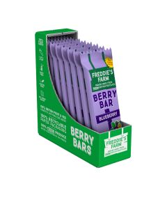 Freddie's Farm - Blueberry Berry Bar CDU - 16 x 20g