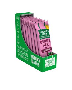 Freddie's Farm - Raspberry Berry Bar CDU - 16 x 20g