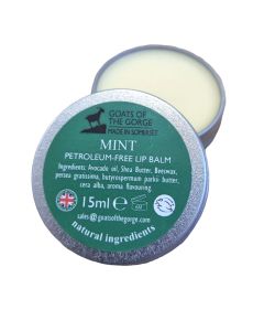 Goats of the Gorge - Mint Natural Lip Balm - 10 x 15ml