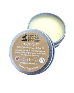 Goats of the Gorge - Coconut Natural Lip Balm - 10 x 15ml