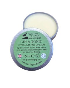 Goats of the Gorge - Gin & Tonic Natural Lip Balm - 10 x 15ml