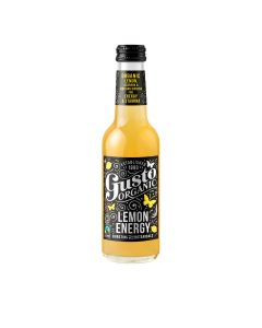 Gusto Organic Ltd - Lemon Natural Energy Drink - 12 x 250ml