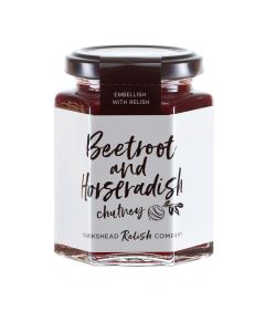 Hawkshead Relish - Beetroot & Horseradish Chutney - 6 x 205g