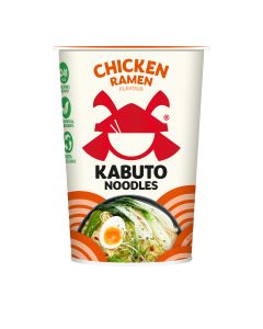 Kabuto Noodles - Chicken Ramen Noodles - 6 x 65g