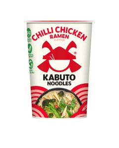 Kabuto Noodles - Chilli Chicken Ramen Noodles - 6 x 65g