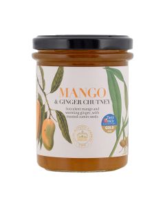 RBG Kew Preserves - Mango and Ginger Chutney - 12 x 210g