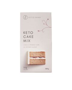 Keto Hana - Keto Vanilla Sponge Mix - 8 x 323g