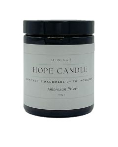 Labre's Hope - Ambroxan River Soy Candle - 6 x 150g