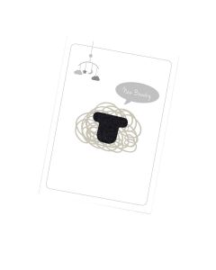 Little Beau Sheep - Bleatings Cards - New Baaaby - 6 x 20g