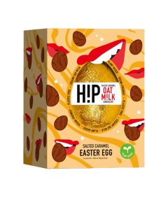 H!P Chocolate - Salted Caramel Oat M!lk Chocolate Egg with Buttons - 8 x 160g