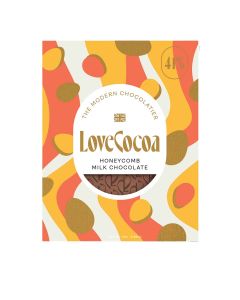 Love Cocoa - Easter Bunny-Comb Honeycomb Milk Chocolate Bar - 12 x 75g