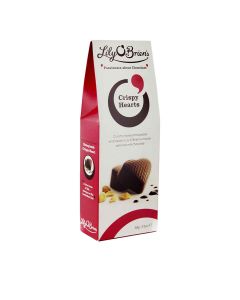 Lily O'Brien's - Crispy Chocolate Hearts Pouch - 12 x 98g