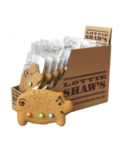 Lottie Shaw's - Gingerbread Pig - 12 x 50g