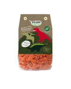 Little Pasta Organics - Gluten Free Red Lentil Dinosaur Pasta - 12 x 250g