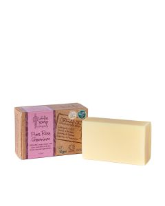 Little Soap Company - Organic Rose Geranium Bar - 12 x 110g