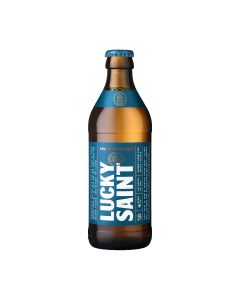 Lucky Saint - Superior Unfiltered Pilsner-Style Lager 0.5% Abv - 12 x 330ml