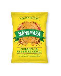 Manomasa - Pineapple & Habenero Chilli Tortilla Chips - 12 x 140g