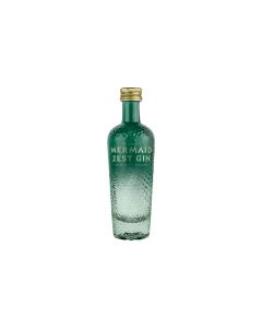 Mermaid - Zest Gin 5cl 40% ABV - 12 x 50ml