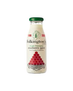 Folkington's - Cranberry Juice Drink - 12 x 250ml